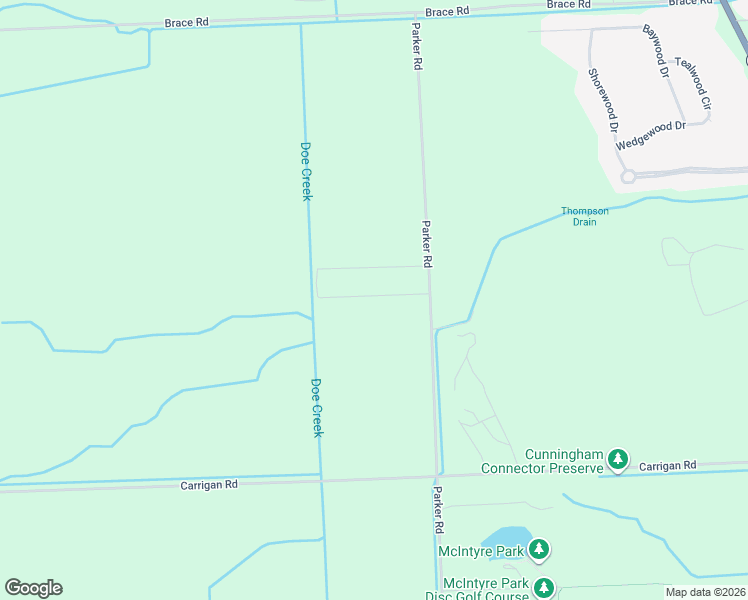 map of restaurants, bars, coffee shops, grocery stores, and more near 5171 Parker Road in Fort Gratiot Township