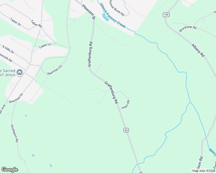 map of restaurants, bars, coffee shops, grocery stores, and more near 2955 Graffenburg Road in New Hartford