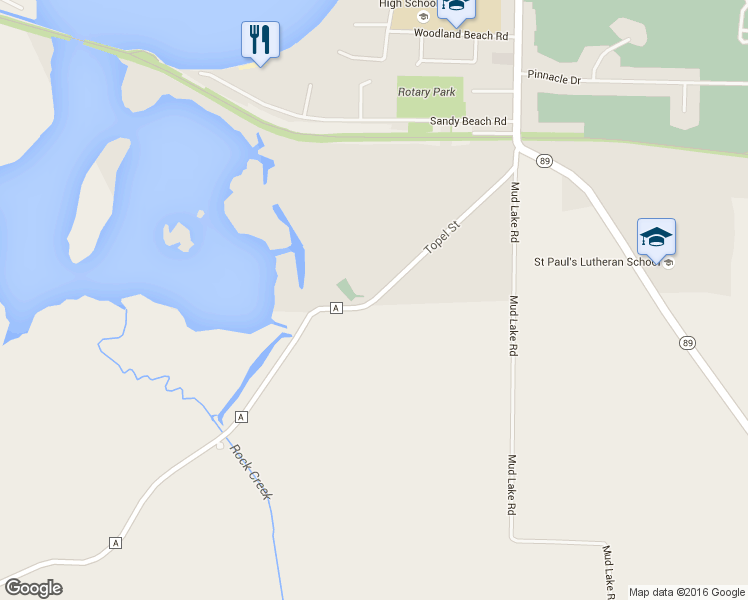 map of restaurants, bars, coffee shops, grocery stores, and more near 1398 Topel St in Lake Mills