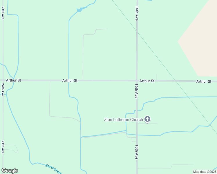 map of restaurants, bars, coffee shops, grocery stores, and more near 1734 Arthur Street in Marne