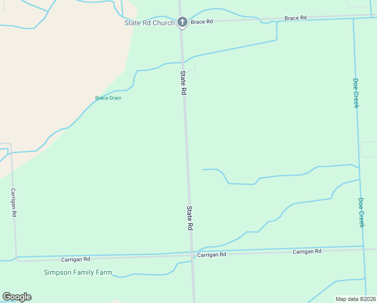 map of restaurants, bars, coffee shops, grocery stores, and more near 5230 State Road in Fort Gratiot Township