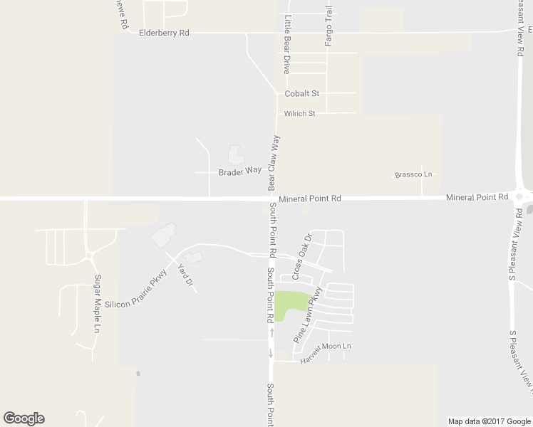 map of restaurants, bars, coffee shops, grocery stores, and more near 3741 South Point Road in Verona