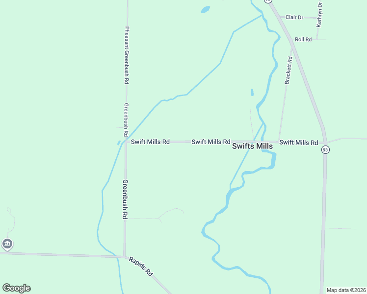 map of restaurants, bars, coffee shops, grocery stores, and more near 12388 Swift Mills Road in Akron