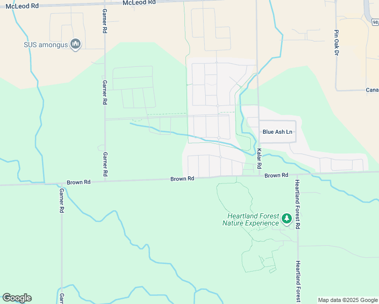 map of restaurants, bars, coffee shops, grocery stores, and more near 8308 Kalar Road in Niagara Falls