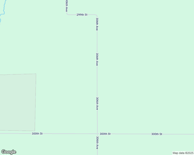map of restaurants, bars, coffee shops, grocery stores, and more near 306th Avenue in Tripp County