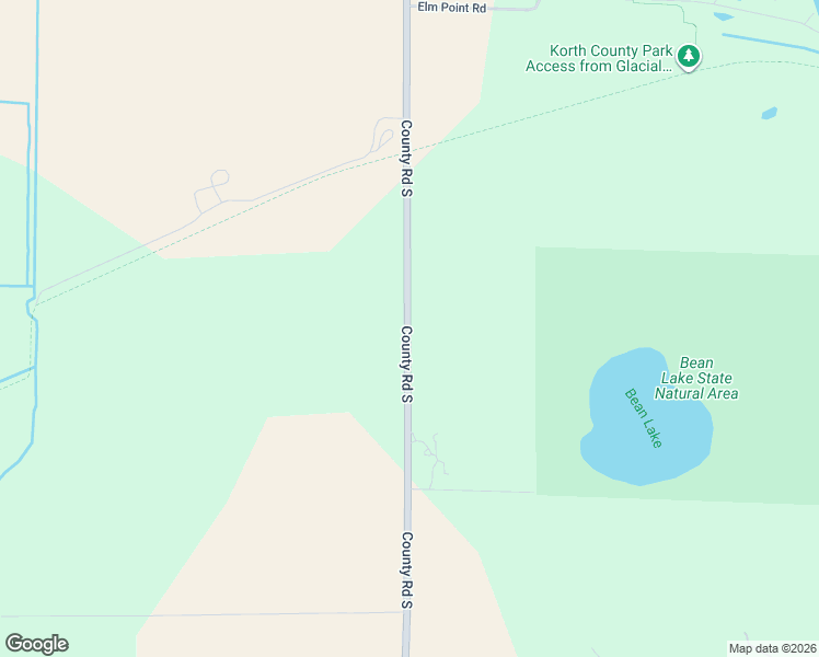 map of restaurants, bars, coffee shops, grocery stores, and more near 5934 County Road South in Lake Mills