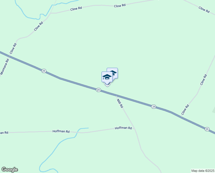 map of restaurants, bars, coffee shops, grocery stores, and more near 6486 New York 29 in Saint Johnsville