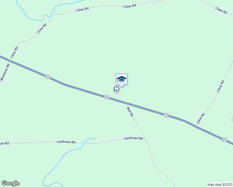 map of restaurants, bars, coffee shops, grocery stores, and more near 6486 New York 29 in Saint Johnsville