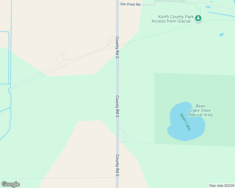 map of restaurants, bars, coffee shops, grocery stores, and more near 5934 County Road South in Lake Mills