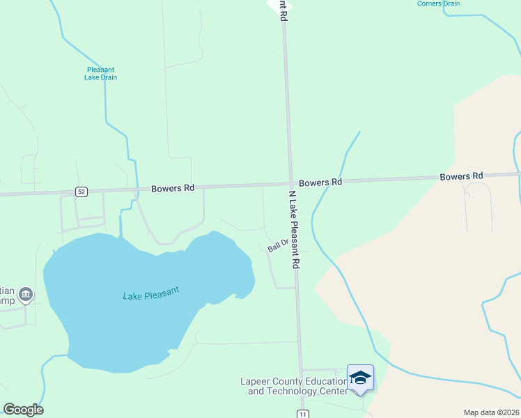 map of restaurants, bars, coffee shops, grocery stores, and more near 965 North Boshaw Drive in Attica