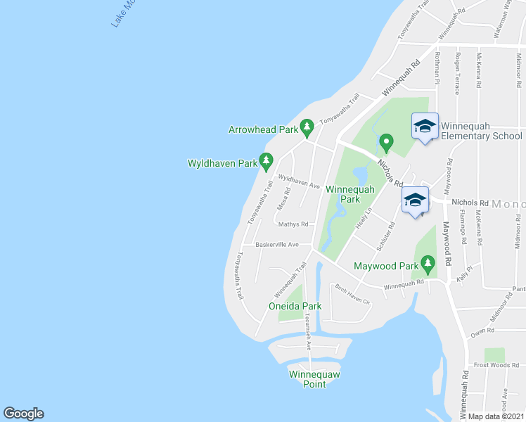 map of restaurants, bars, coffee shops, grocery stores, and more near 5304 Tonyawatha Trail in Monona