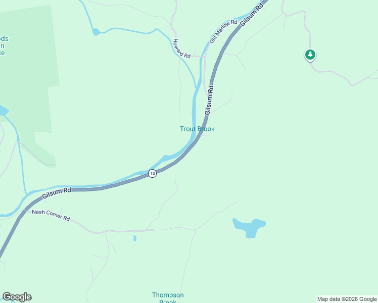 map of restaurants, bars, coffee shops, grocery stores, and more near 843 Gilsum Road in Gilsum