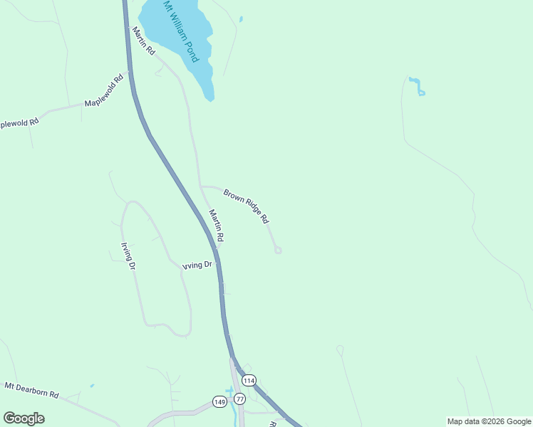 map of restaurants, bars, coffee shops, grocery stores, and more near 31 Brown Ridge Road in Weare