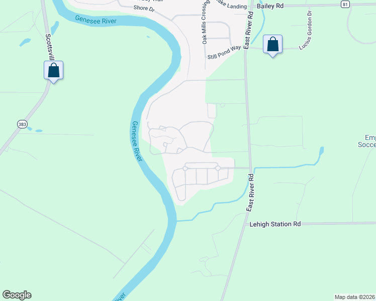 map of restaurants, bars, coffee shops, grocery stores, and more near 50 Fairwood Drive in Rochester