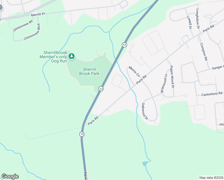 map of restaurants, bars, coffee shops, grocery stores, and more near 34 Morgan Lane in New Hartford