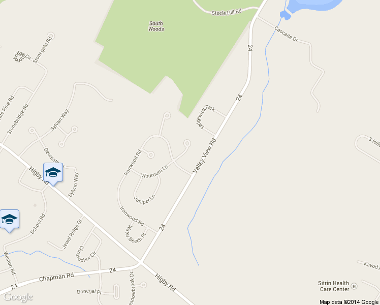 map of restaurants, bars, coffee shops, grocery stores, and more near 4 Viburnum Place in New Hartford