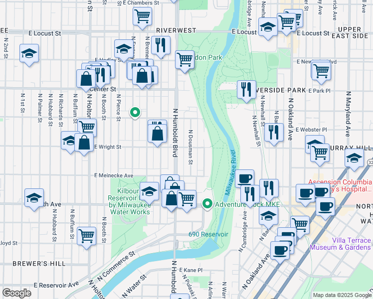 24772479 North Dousman Street, Milwaukee WI Walk Score