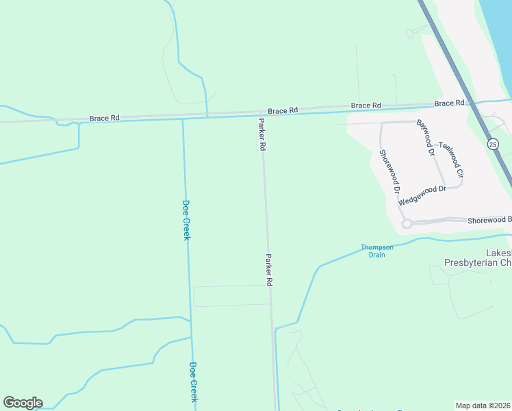 map of restaurants, bars, coffee shops, grocery stores, and more near 5367 Parker Road in St. Clair County