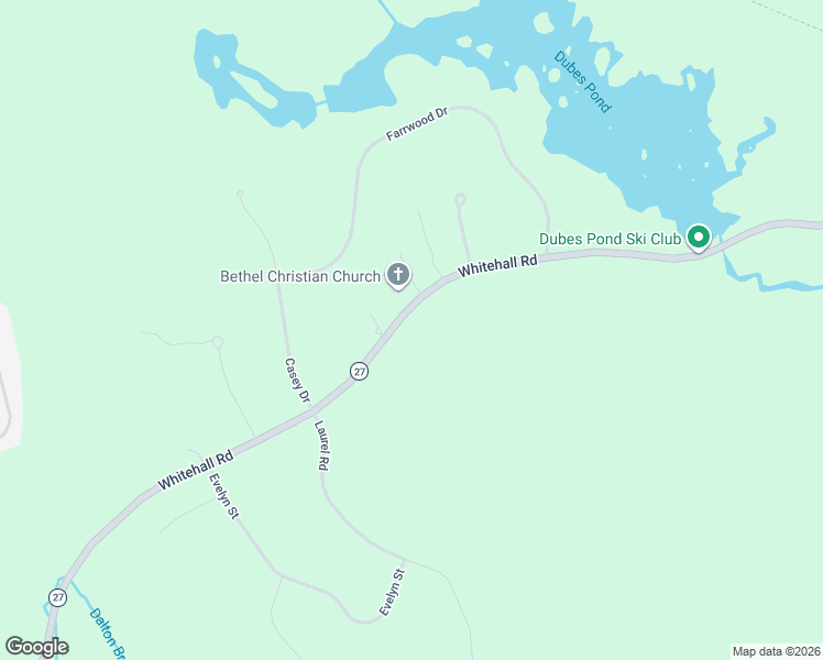 map of restaurants, bars, coffee shops, grocery stores, and more near 205 Whitehall Road in Hooksett