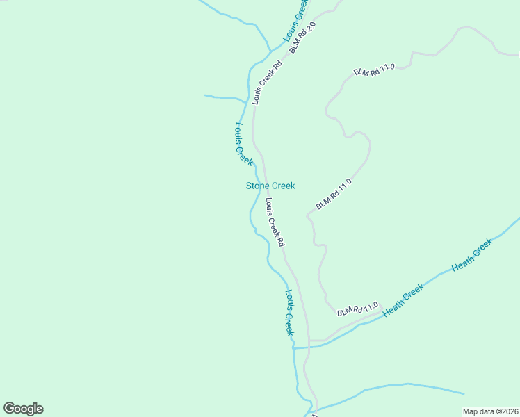 map of restaurants, bars, coffee shops, grocery stores, and more near 2040 Louis Creek Rd in Myrtle Creek