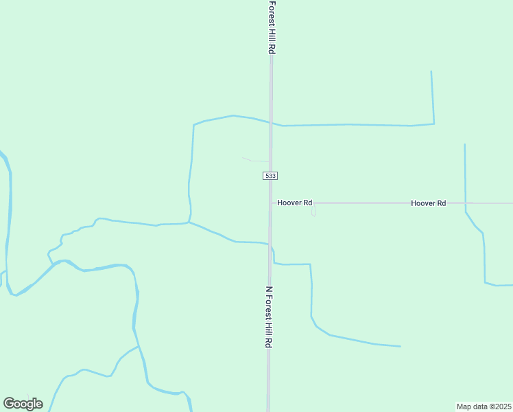 map of restaurants, bars, coffee shops, grocery stores, and more near 5253-5999 North Forest Hill Road in St. Johns