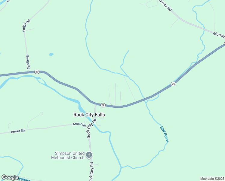 map of restaurants, bars, coffee shops, grocery stores, and more near 709 New York 29 in Rock City Falls