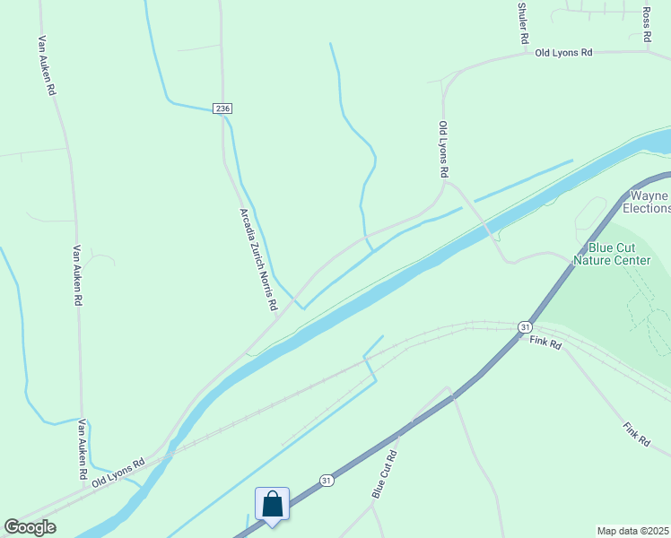 map of restaurants, bars, coffee shops, grocery stores, and more near 6974 Old Lyons Road in Newark