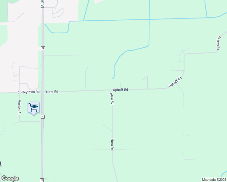 map of restaurants, bars, coffee shops, grocery stores, and more near 2480 Nora Road in Cottage Grove