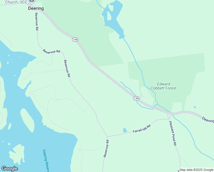 map of restaurants, bars, coffee shops, grocery stores, and more near 930 Deering Center Road in Deering