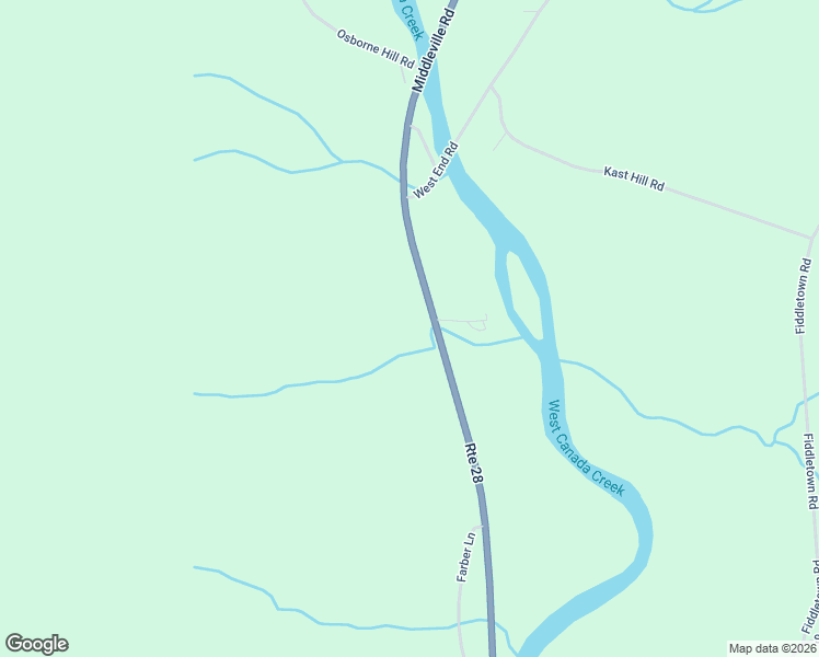 map of restaurants, bars, coffee shops, grocery stores, and more near 3383 State Highway 28 in Herkimer
