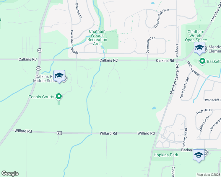 map of restaurants, bars, coffee shops, grocery stores, and more near 29 Barrington Hills in Pittsford