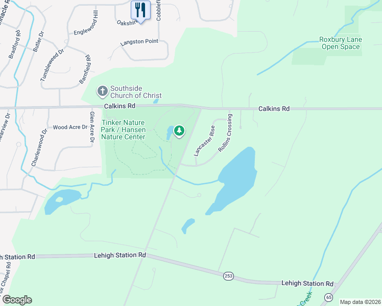 map of restaurants, bars, coffee shops, grocery stores, and more near 27 Lancaster Rise in Pittsford
