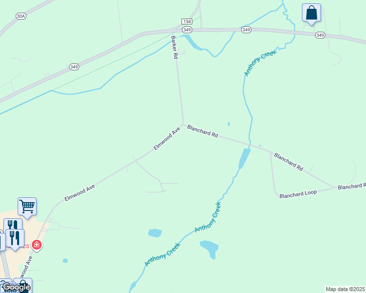 map of restaurants, bars, coffee shops, grocery stores, and more near 314 Elmwood Avenue in Gloversville