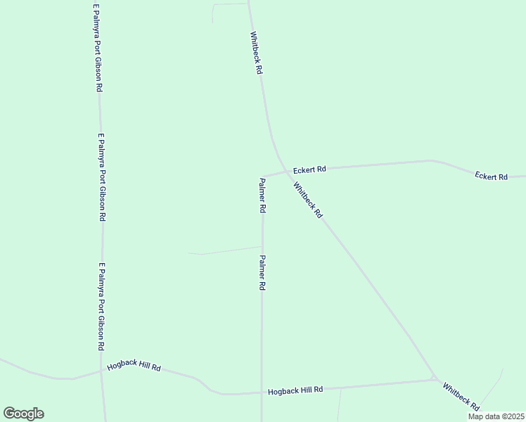 map of restaurants, bars, coffee shops, grocery stores, and more near 1577 Palmer Road in Palmyra