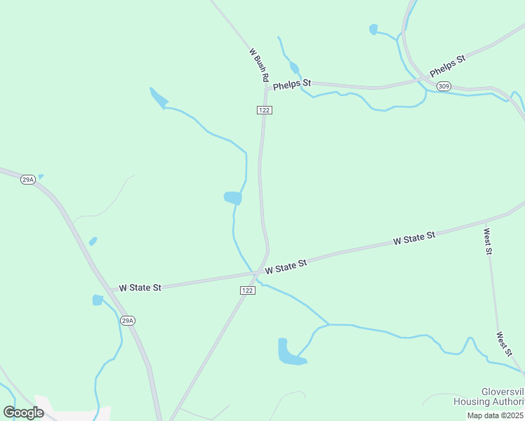 map of restaurants, bars, coffee shops, grocery stores, and more near 720 County Highway 122 in Gloversville