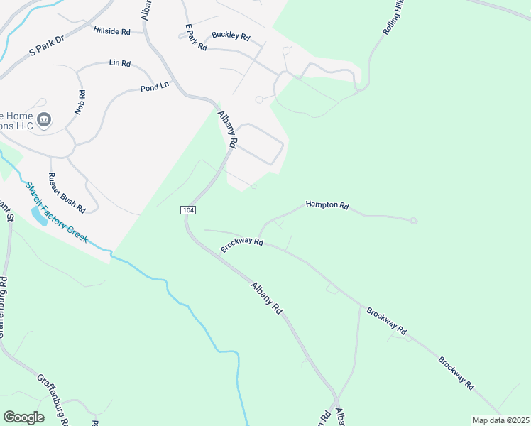 map of restaurants, bars, coffee shops, grocery stores, and more near 119 Hampton Road in Frankfort