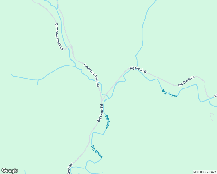 map of restaurants, bars, coffee shops, grocery stores, and more near Big Creek Road in Myrtle Point