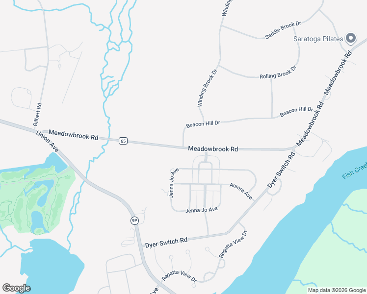 map of restaurants, bars, coffee shops, grocery stores, and more near 98 Beacon Hill Drive in Saratoga Springs