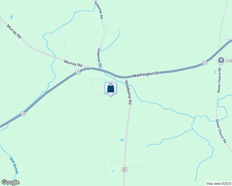 map of restaurants, bars, coffee shops, grocery stores, and more near 608-610 New York 29 in Middle Grove