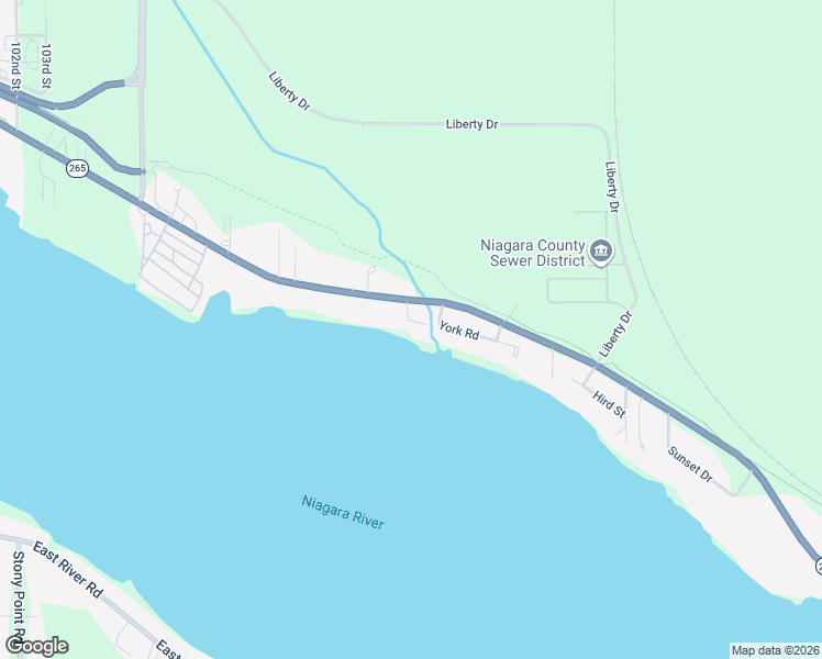 map of restaurants, bars, coffee shops, grocery stores, and more near 2214 Willow Lane in Niagara Falls