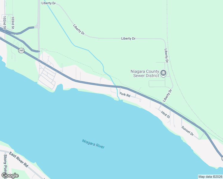 map of restaurants, bars, coffee shops, grocery stores, and more near 2214 Willow Lane in Niagara Falls