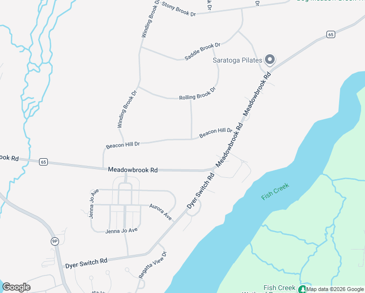 map of restaurants, bars, coffee shops, grocery stores, and more near 12 Beacon Hill Drive in Saratoga Springs