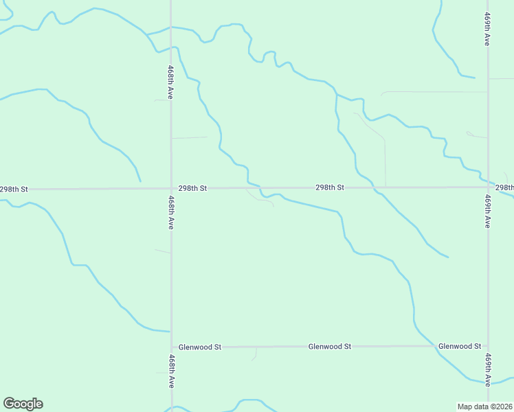 map of restaurants, bars, coffee shops, grocery stores, and more near 46817 298th Street in Beresford