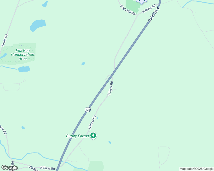 map of restaurants, bars, coffee shops, grocery stores, and more near 513-537 Calef Highway in Epping