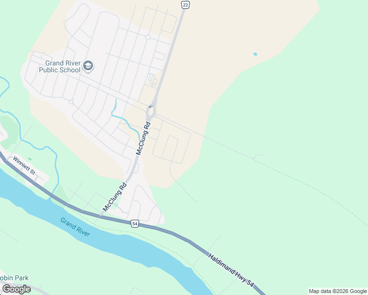 map of restaurants, bars, coffee shops, grocery stores, and more near 78 Lilac Circle in Haldimand County