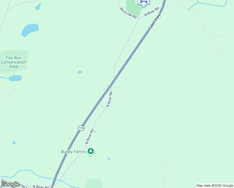 map of restaurants, bars, coffee shops, grocery stores, and more near 539 Calef Highway in Epping