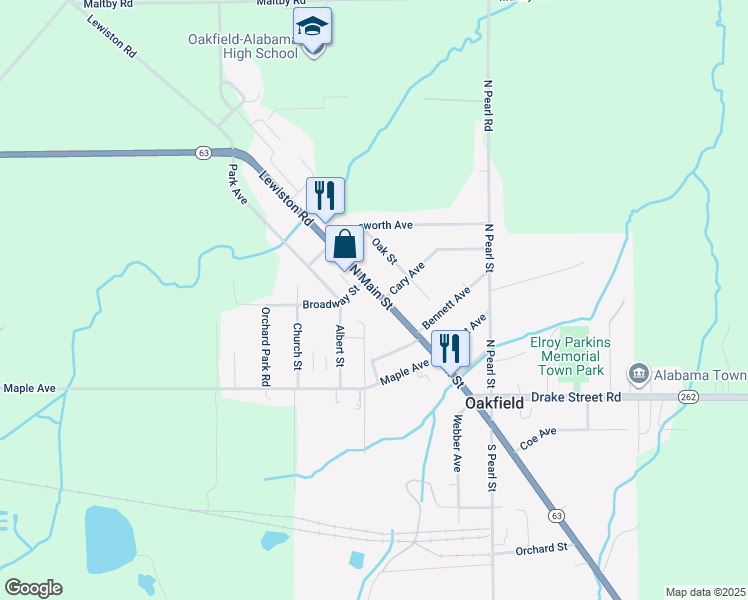 95 North Main Street, Oakfield NY Walk Score