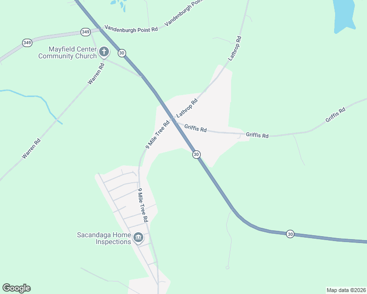 map of restaurants, bars, coffee shops, grocery stores, and more near 3153 New York 30 in Gloversville