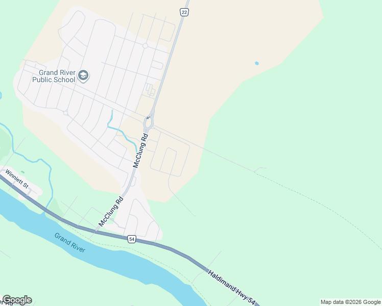 map of restaurants, bars, coffee shops, grocery stores, and more near 71 Lilac Circle in Haldimand