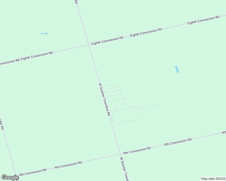 map of restaurants, bars, coffee shops, grocery stores, and more near 296 West Quarter Townline Road in Harley